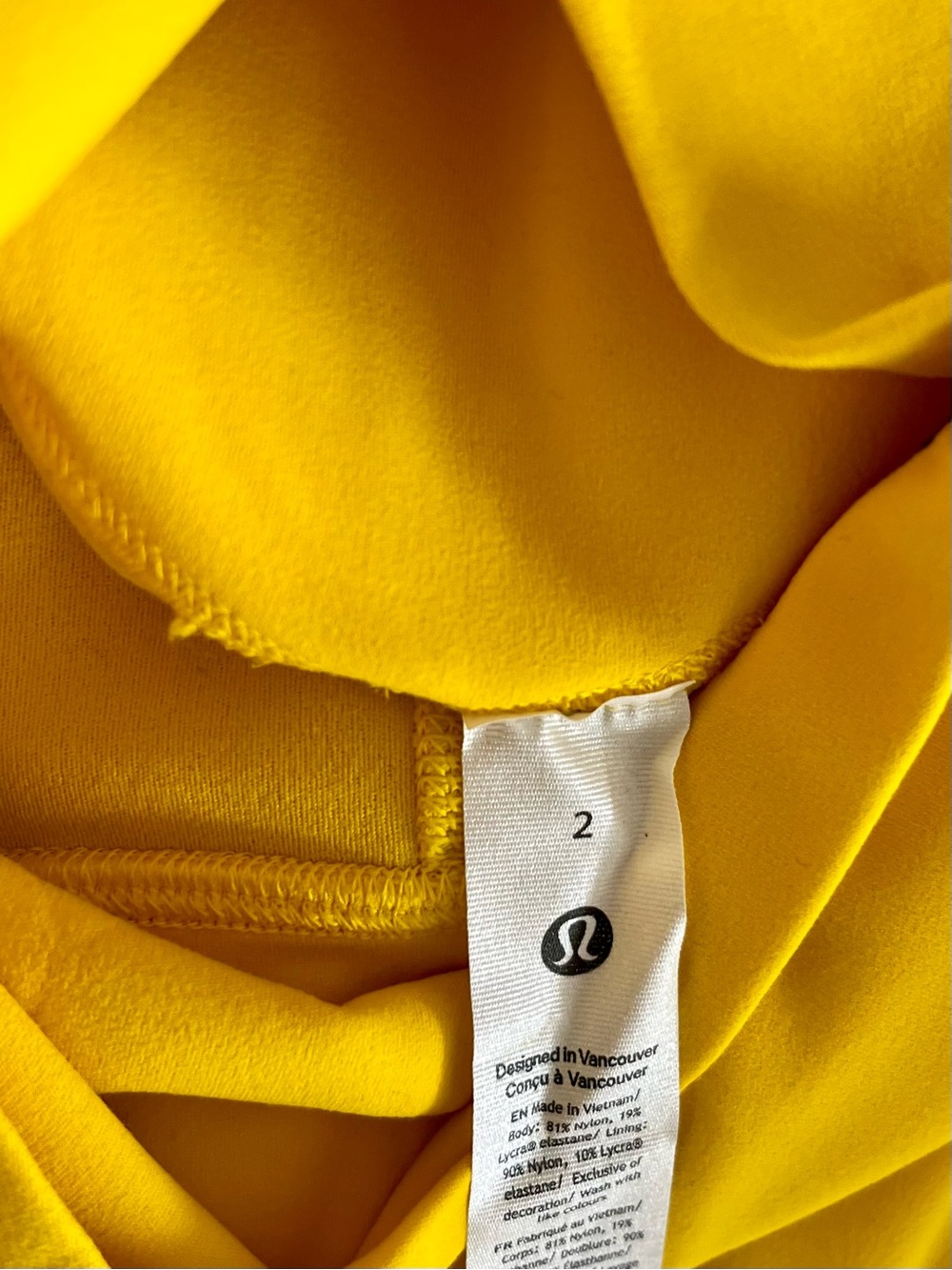 NWT Llululemon Align ™
High Rise Short 6” Size 2 Maize Yellow - Picture 4 of 6